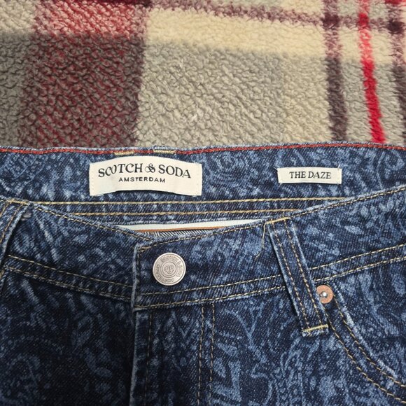 Scotch & Soda Amsterdam The Daze Pattern Denim Jeans - Picture 4 of 11